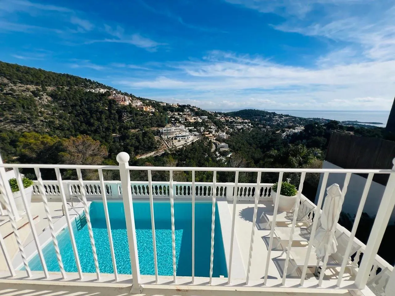 Deluxe Villa With Seaview In Portals Costa D'En Blanes Spain